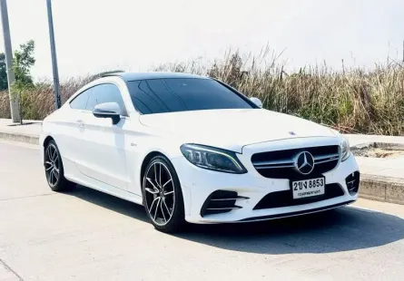 ป้ายแดง ไมล์แท้ ฟรีดาวน์ MERCEDES BENZ C43 COUPE AMG FACELIFT 4MATIC