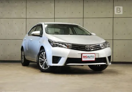 2014 Toyota Corolla Altis 1.8 E Sedan AT ไมล์แท้ ประวัติดีเข้าเช็กที่ศูนย์ทุกระยะไม่เคยขาด B5451