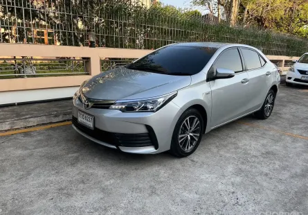 T.COROLLA 1.6 G 2018  รถสวย ไม่มีชน รับประกัน เครื่อง/เกียร์ 2 ปี หรือ 20,000 กม. (ซ่อมศูนย์ TOYOTA)
