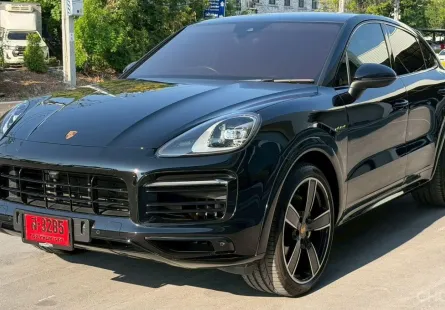 2023 Porsche Cayenne Coupe Platinum  สีดำ