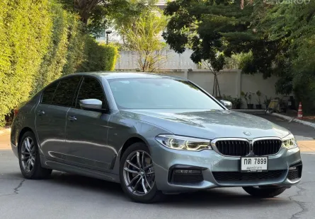 2020 BMW 5 Series 2.0 520d รถเก๋ง 4 ประตู รถบ้านแท้ ไมล์น้อย 