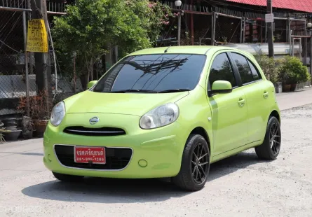 2011 Nissan MARCH 1.2 V Sport Version รถเก๋ง 5 ประตู ฟรีดาวน์ ผ่อนเดือนละ 3,000/4 ปี