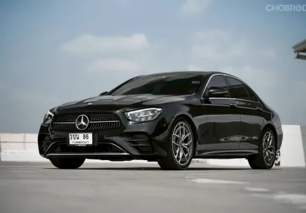 Benz E220d AMG ปี 2022  รถสวย พร้อมใช้งาน เล่มครบ