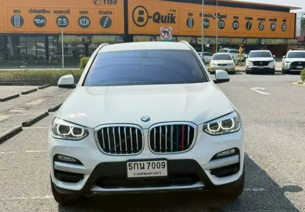 รถมือเดียว ไมล์แท้ BMW X3 2.0d X-DRIVE G01 4WD SUV 2019 จด 2020 แท้