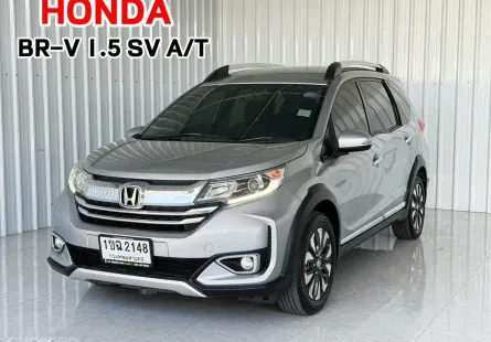 รถ 7 ที่นั่ง  Honda BR-V 1.5 SV รถเก๋ง 5 ประตู 