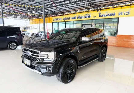 Ford Everest 2.0 Bi-Turbo Titanium+ 4WD (ปี 2023) SUV AT รถครอบครัว 7 ที่นั่ง ฟรีดาวน์ ออกรถ 0 บาท