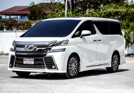 Toyota VELLFIRE 2.5 ปี 2016 รถบ้านดูแลดี ไมล์แท้