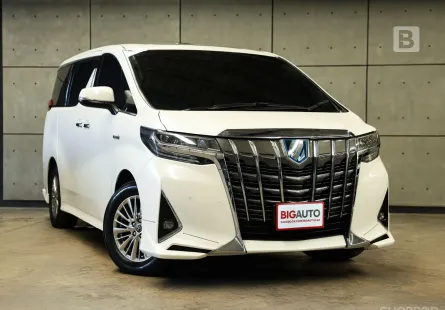 2019 Toyota ALPHARD 2.5 HV 4WD Van AT ไมล์แท้ (Full Option / ชุดแต่งรอบคัน) B6357