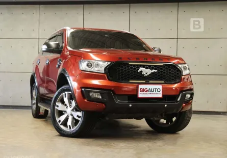 2018 Ford EVEREST 3.2 Titanium+ 4WD SUV AT ไมล์แท้ (PANORAMIC ROOF) รุ่นTOPสุด B2269