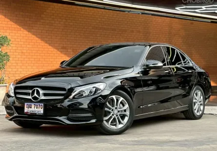 Mercedes-Benz C-Class C200 Avantgarde 2016 รถสวยไมล์น้อย มือเดียวป้ายแดง  