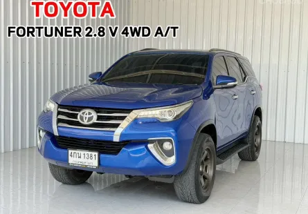 รถบ้าน รถครอบครัว 7 ที่นั่ง ขับ 4 หน้าใหม่ Toyota Fortuner 2.8 V SUV 