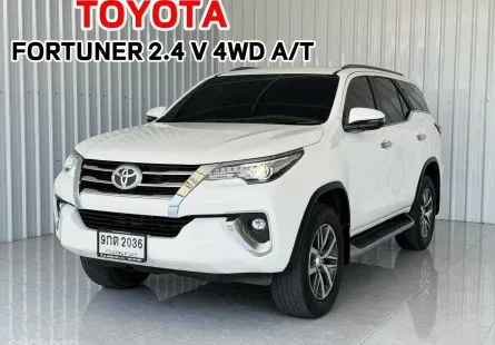 รถครอบครัว 7 ที่นั่ง  Toyota Fortuner 2.4 V SUV (4WD) 