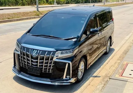ป้ายแดง รถมือเดียว ไมล์แท้ TOYOTA ALPHARD 2.5 HYBRID SRC PACKAGE E-FOUR 4WD MNC 2020 แท้ 