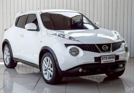 NISSAN JUKE 1.6 V ปี 2014 สีขาว  โฉม ปี10-ปัจจุบัน