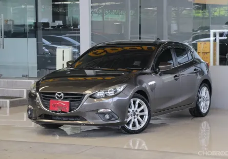 Mazda 3 2.0 C Sports ปี 2015 รถบ้านแท้มือเดียว ใช้น้อยมาก เข้าศูนย์ตลอด ไม่เคยติดแก๊ส ออกรถ0บาท