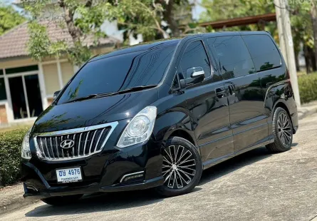 Hyundai H1 2.5 Deluxe (A2) ออโต้ ดีเซล สีดำ ปี2017 