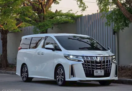 Toyota Alphard 2.5 SC Package ปี 2021 แท้ตัว Top