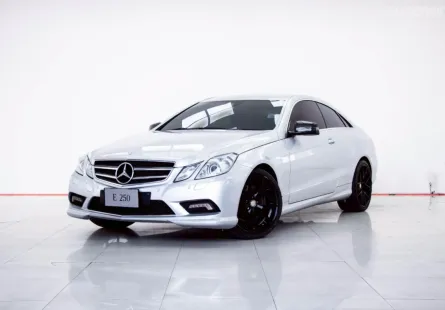 4B189 MERCEDES-BENZ E250 1.8 CGI COUPE 2011