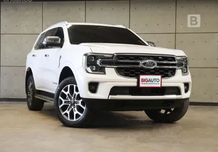 2022 Ford EVEREST 2.0 Titanium+ 4WD SUV AT ไมล์แท้ 3 หมื่น รับประกันตัวรถ 6 ปี 200,000 KM B6439