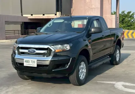  ออกรถง่าย Ford ranger 2.2 XLS  Hi-rider open cab ปี 2017 รถบ้านมือเดียว ไมล์น้อย  