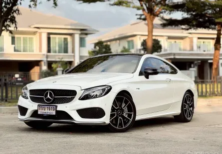 Mercedes-Benz C-Class C43 AMG 2017 วิ่งน้อย 7 หมื่นโล รถศูนย์  ประวัติดี  