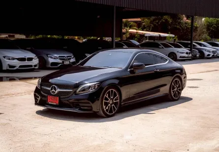 2020 Mercedes-Benz C-Class 2.0 C200 Coupe รถเก๋ง 2 ประตู ดาวน์ 0% รถสวย ไมล์แท้  