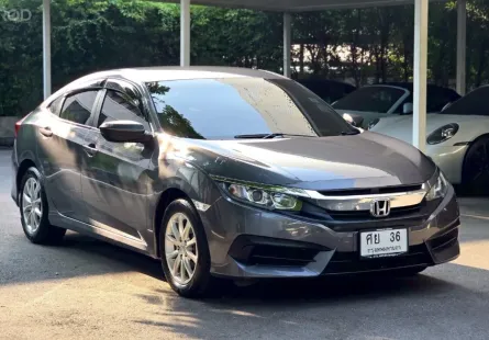 Honda Civic 1.8 E i-VTEC 2017 สภาพดี ไมล์น้อย 30,000 km มือเดียวป้ายแดง 