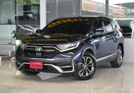 Honda CR-V 1.6 DT EL 4WD 2021 สวยสภาพป้ายแดง ไมล์แท้5*,***โล รถบ้านมือเดียว เข้าศูนย์ตลอด ออกรถ0บาท