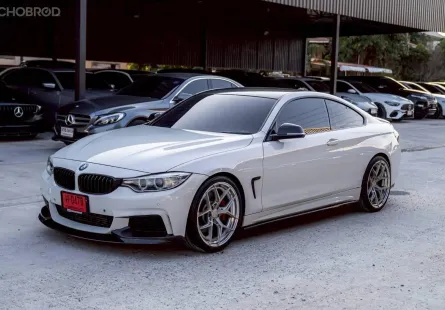 BMW 4 Series 420i Coupe M Sport 2014 รถสวยสภาพดี ของแต่ง 5 แสน  
