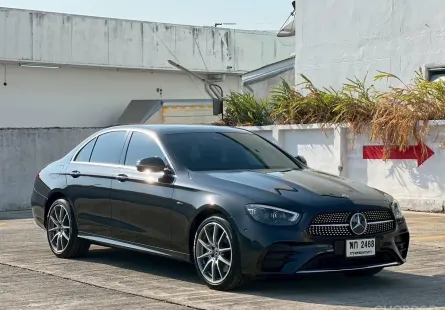 ขายรถ Mercedes-Benz E-Class E300e AMG Facelift W213 ปี 2021 สภาพดี ไมล์น้อย  