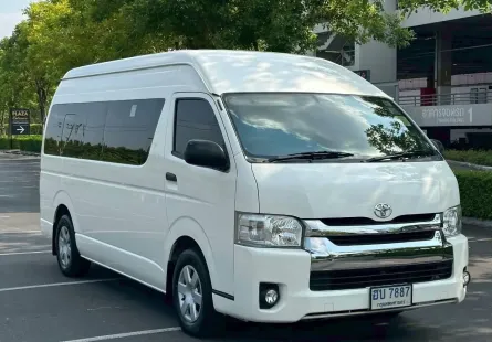 Toyota Commuter 3.0 D4D 2019  รถตู้มือสองสภาพดี ไมล์น้อย 