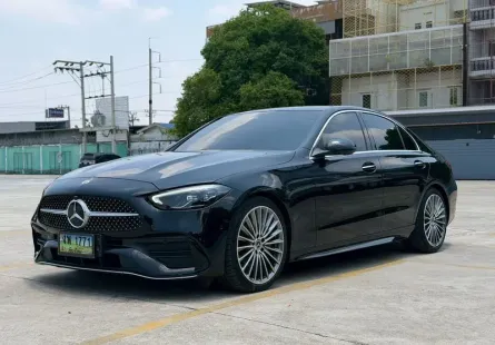 2022 Benz C220d Amg Dynamic W206 สีดำ