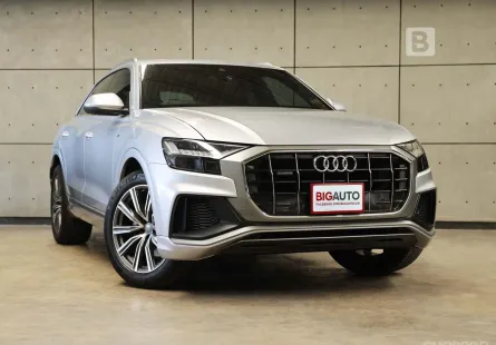 2019 Audi Q8 3.0 55 TFSI Quattro S line AWD SUV AT ไมล์แท้ 5 หมื่น รถมือแรกจากป้ายแดง B2180