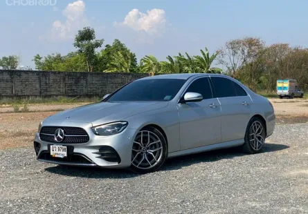 MERCEDES-BENZ E220d AMG Sport [W213] Facelift ซีดานสุดหรู กว้างขวาง ดีเซลสุดประหยัด วิ่งน้อย