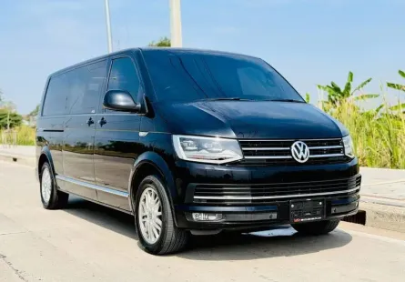 ป้ายแดง รถมือเดียว ไมล์แท้ 8x,xxx VOLKSWAGEN CARAVELLE 2.0 BITDI T6 2019 แท้ 