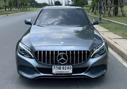 Mercedes-Benz C-Class C350e 2018 เลขไมล์น้อย สภาพดี มือเดียวป้ายแดง  เจ้าของขายเอง  