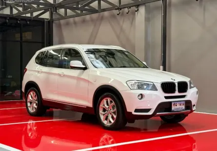 2014 BMW X3 20D XDRIVE รถมือเดียวออกป้ายแดง รถวิ่งน้อย เข้าศูนย์ตามระยะ รถไม่เคยมีอุบัติเหตุครับ