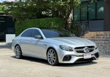 2017 BENZ E220D AMG+E63 W213 รถมือเดียวป้ายแดง AEROPART AMG E63 รอบคัน วิ่งน้อย ไม่มีอุบัติเหตุครับ