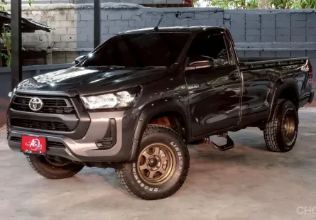 TOYOTA HILUX REVO 2.8 ตอนเดียว 4WD A/T ปี2022 จด ปี2023(mnc) โฟร์วิล สีเทา