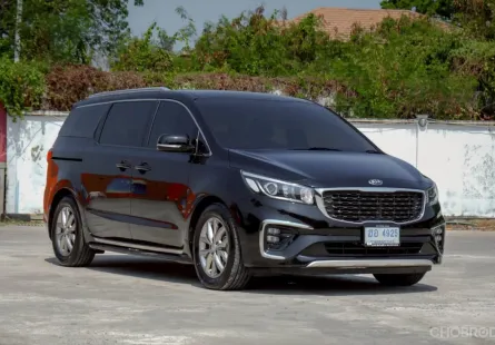 ด่วน! Kia Grand Carnival 2.2 EX 2018 พร้อมใช้งานทันที รถสวย ไมล์น้อย 