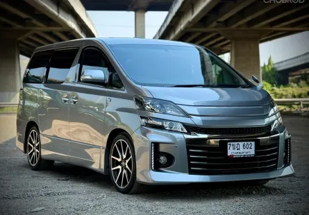 Toyota Vellfire 2.4 2013 รถยนต์มือสองราคาดีที่สุด