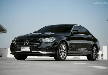 Benz E300e Avantgarde ปี 2023 ผ่อนเริ่มต้น 𝟐𝟏,𝟒𝟎𝟎/เดือน วิ่งไฟฟ้าล้วนได้