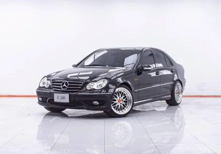 1F310 MERCEDES-BENZ C-CLASS  C200 2.0  KOMPRESSOR W203  SUNROOF AT 2001