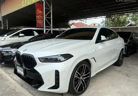 2024 BMW X6 3.0 xDrive40i SUV ดาวน์ 0% รถบ้านมือเดียว ไมล์น้อย  