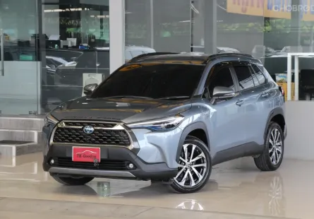 Toyota Corolla Cross 1.8 Hybrid Premium Safety ปี 2021 รถบ้านมือเดียว ใช้น้อยมากเข้าศูนย์ตลอด ฟรีดาว