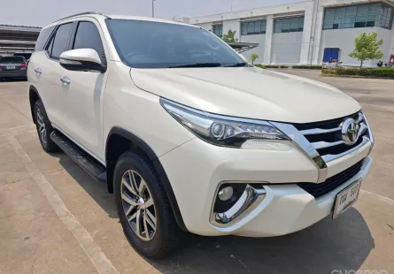 Toyota Fortuner 2.8 V 2016 รถมือสองสภาพดี