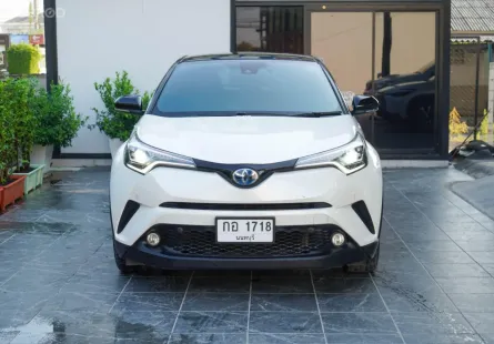 2019 Toyota C-HR 1.8 HEV SUV ฟรีดาวน์ ไฮบริดประหยัดน้ำมัน