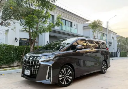 2022 Toyota ALPHARD 2.5 รถตู้/MPV ฟรีดาวน์ รถสวย ไมล์แท้ มือเดียวป้ายแดง  