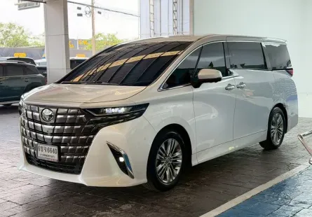 2024จด2025 Toyota Alphard Z 2wd 2.5L