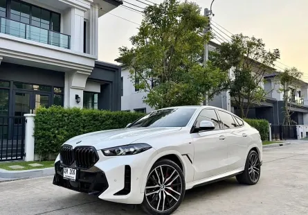 2024 BMW X6 3.0 xDrive40i SUV ดาวน์ 0% รถบ้านมือเดียว ไมล์น้อย  9,000 km 